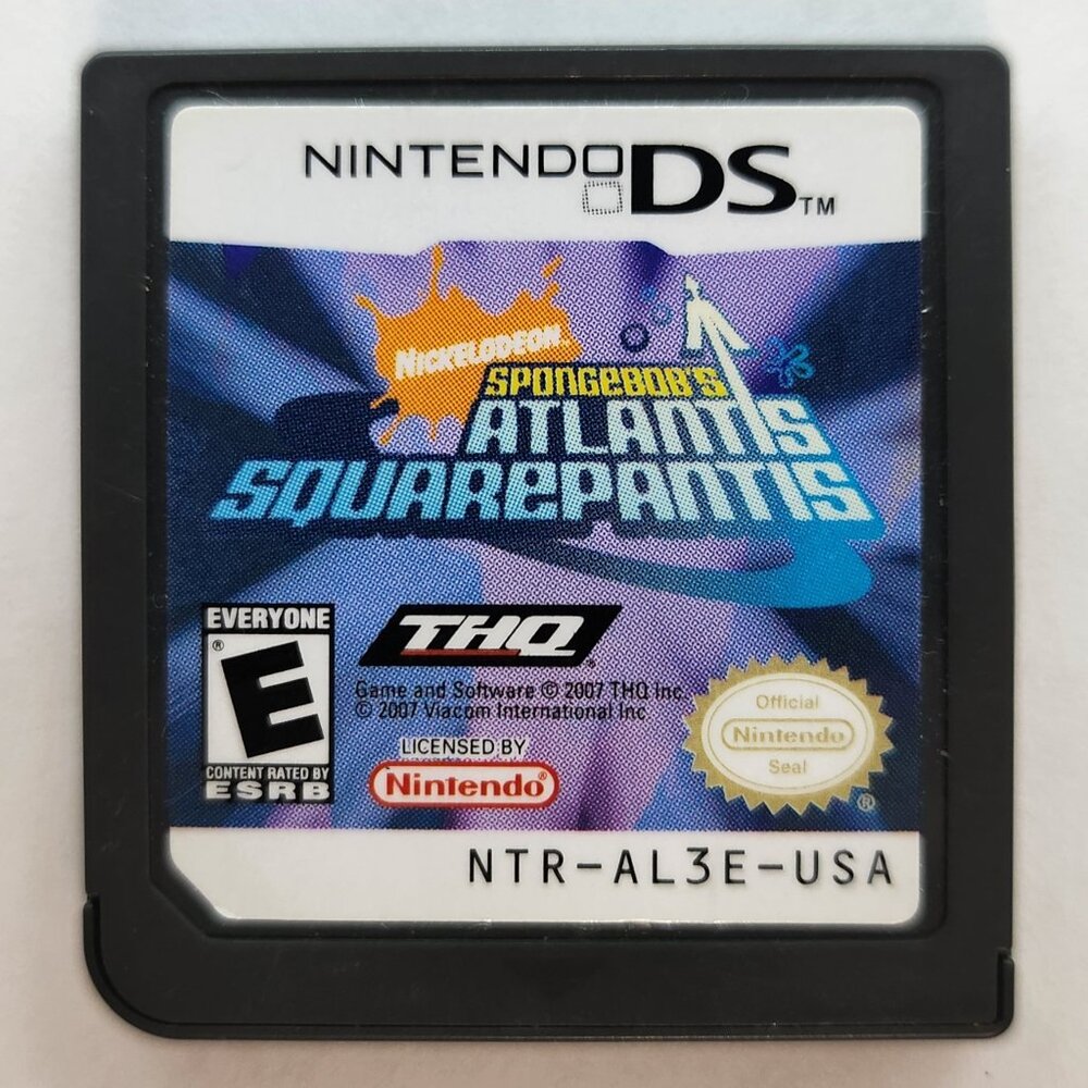 Spongebob's Atlantis Squarepants for Nintendo DS -Refurbished